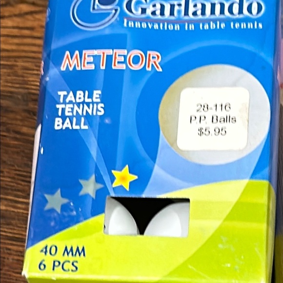 Garlando Thunder Table‎ Tennis Set with Meteor Balls-NEW - Picture 2 of 5